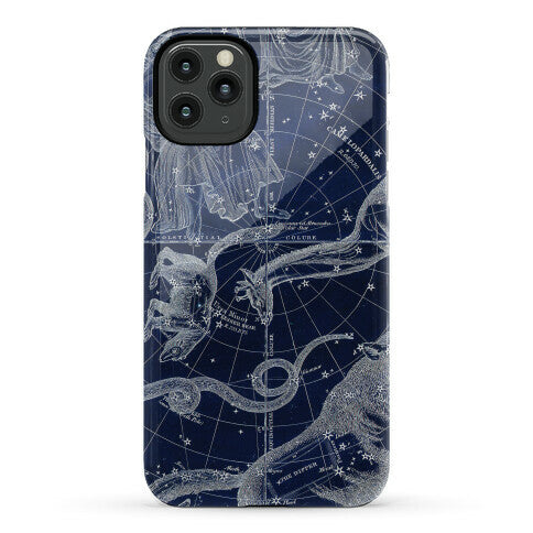 Blue and White Constellations Phone Case